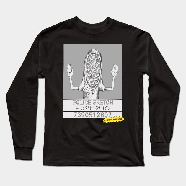 Hopholio Long Sleeve T-Shirt by Mindy’s Beer Gear